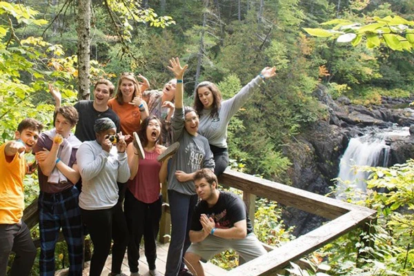 Hiking to Moxie Falls Adventure Activities.