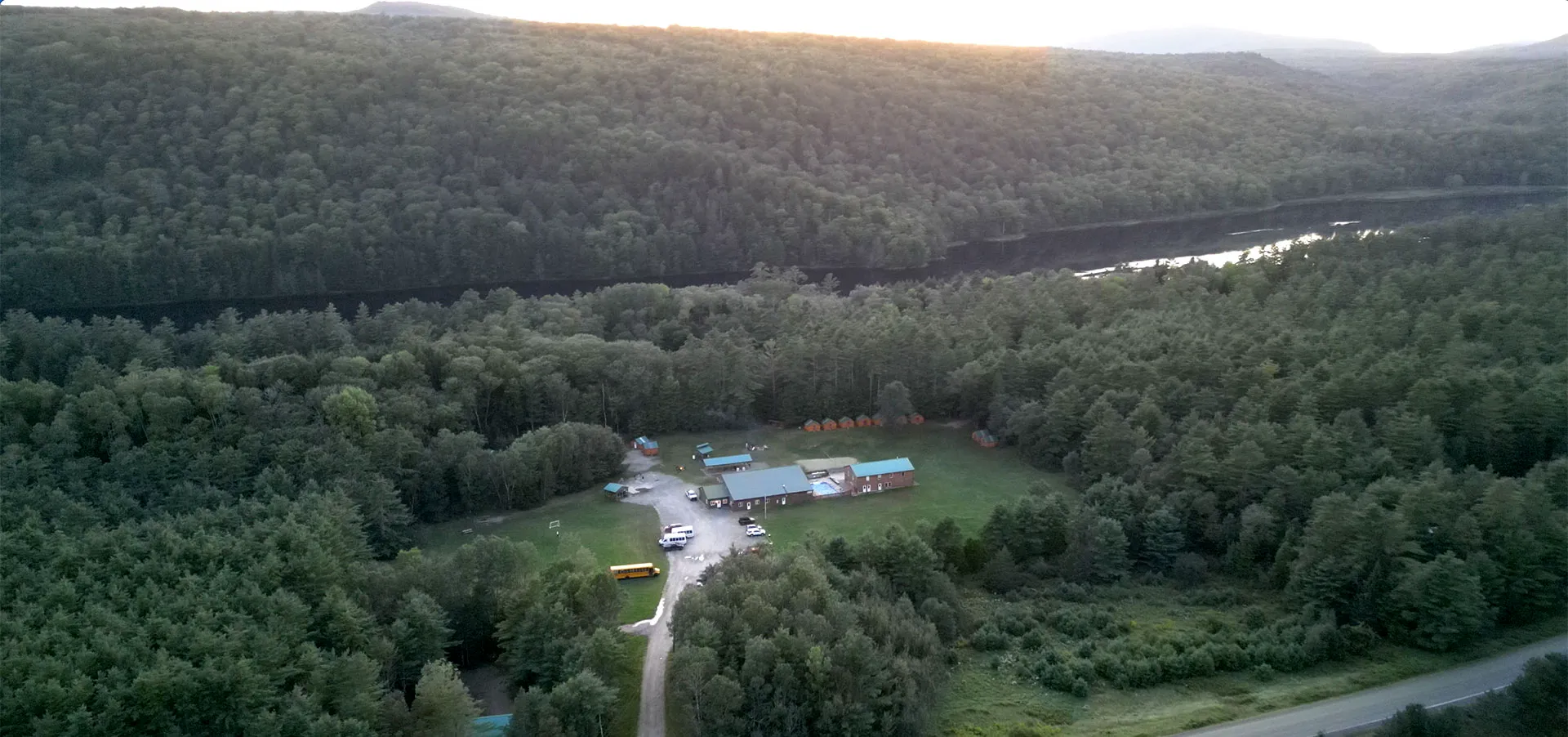 Adventure Bound located on the Kennebec river.