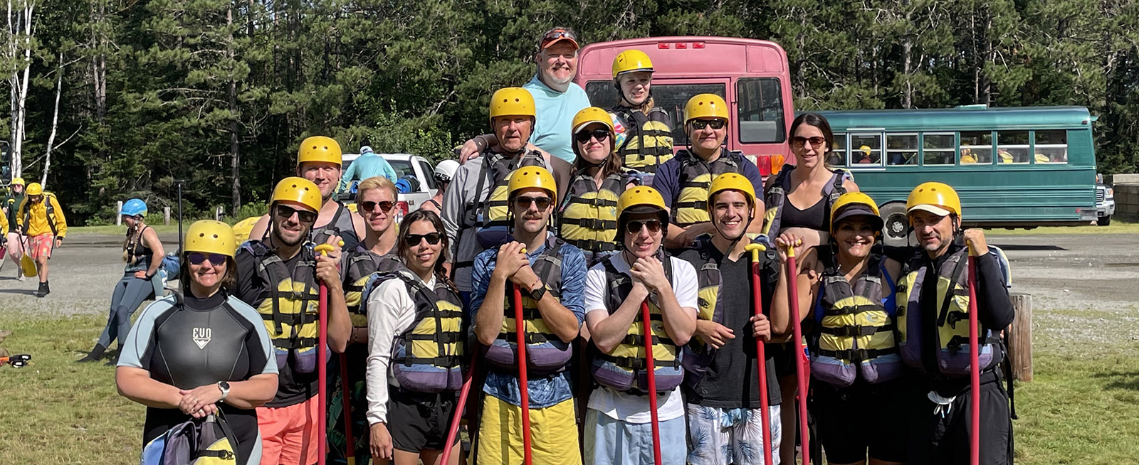 family rafting